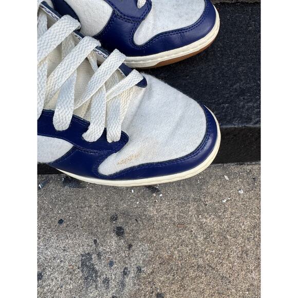 2015 Nike Dunk Sky Hi Loyal Blue Wedge Sneakers 644877-104 Size 8 - Picture 3 of 7